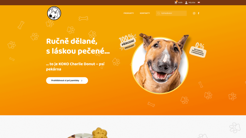 Koko Charlie Donut – domácí pekárna psích pamlsků